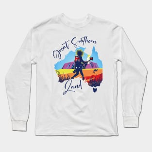 Australia (Great Southern Land) Long Sleeve T-Shirt